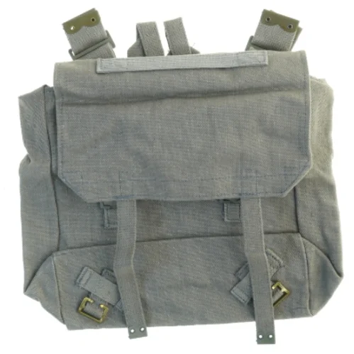 Grå stofrygsæk (str. 11 x, 33 x 36 cm)