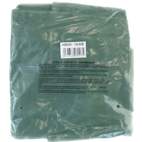 Olivengrøn taske fra Highlander (str. 14 x, 30 x 29 cm)