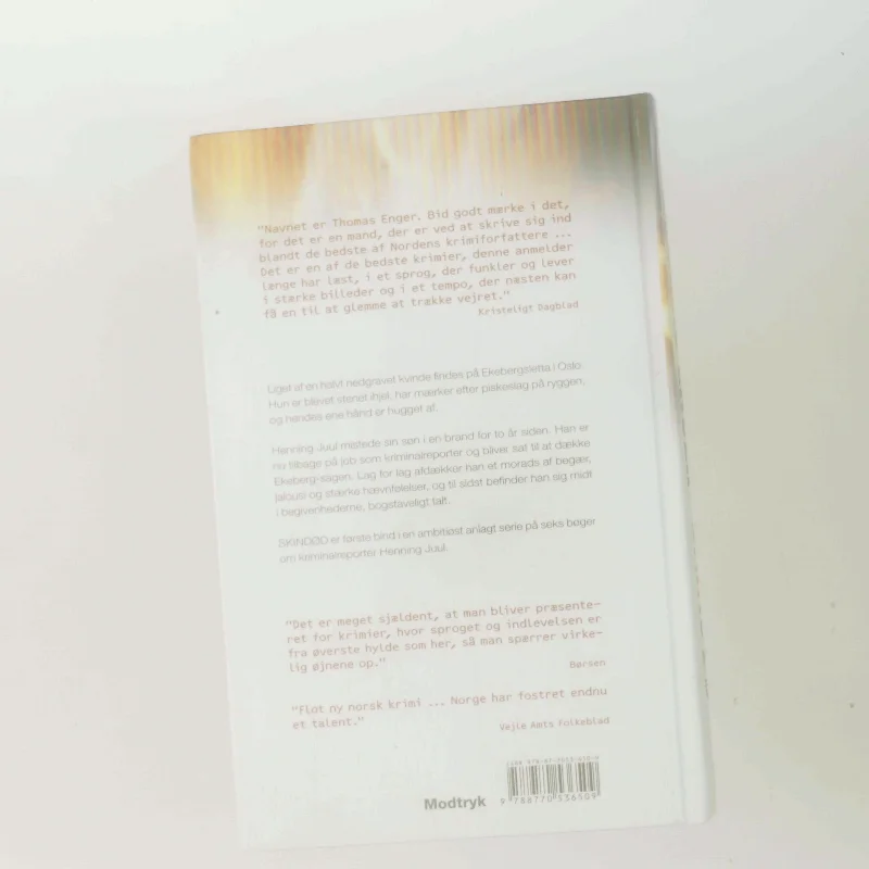 Skindød af Thomas Enger (Bog)