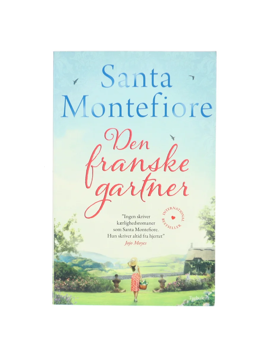 Forsiden af Den franske gartner af Santa Montefiore