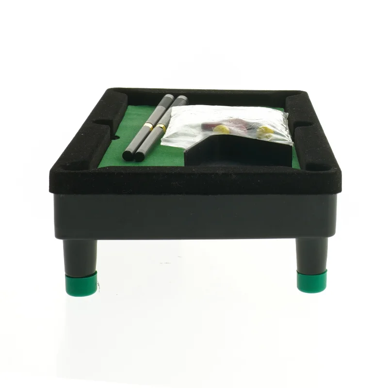 Mini billardbord fra Tiger (str. 24 x 14 cm)