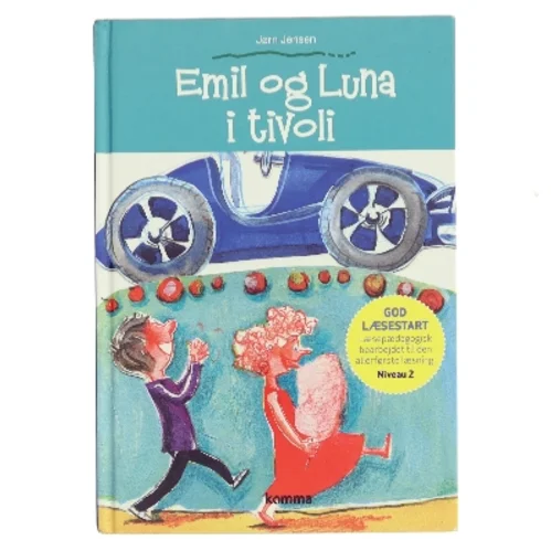 "Emil og Luna i tivoli" af Jørn Jensen (Bog)