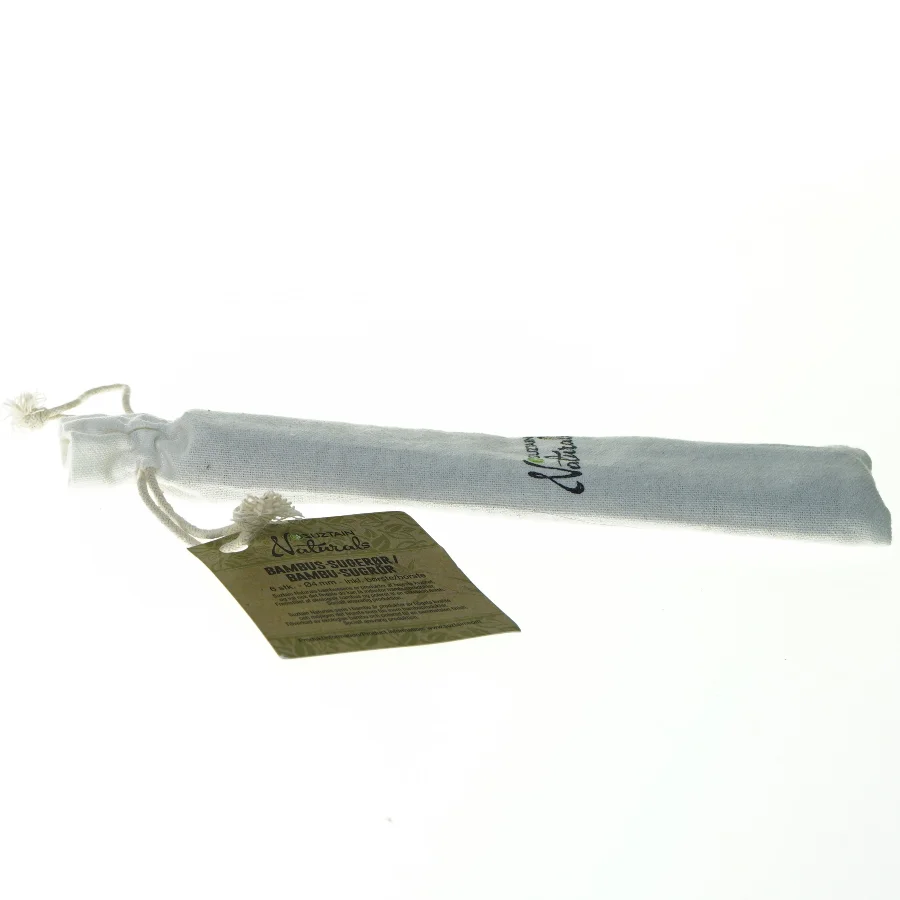 Bambus sugerør fra Naturals (str. 20 cm)