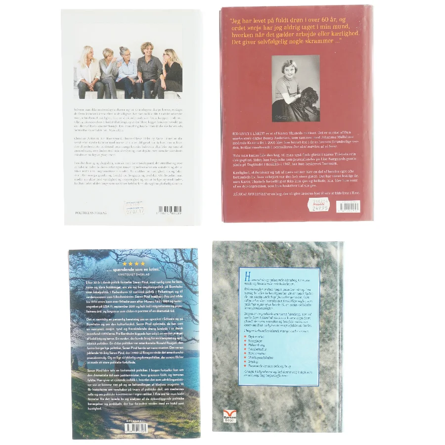 Bøger 4 stk. fra Bog