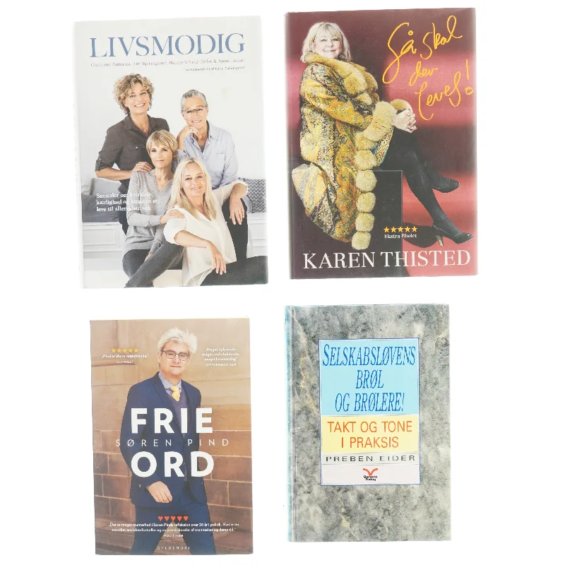 Bøger 4 stk. fra Bog