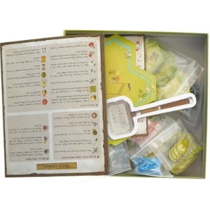 Meeple War brætspil fra Blue Cocker (str. 25x25 cm)