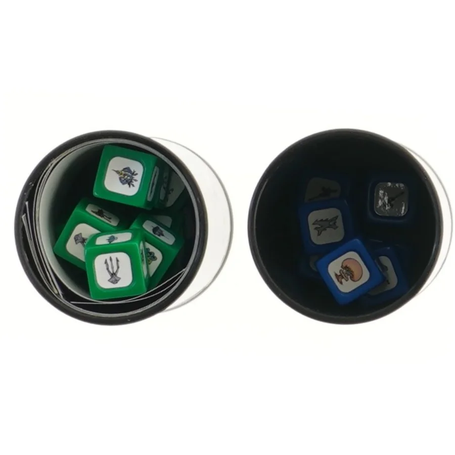 Army vs Aliens terningespil (str. 19 cm)