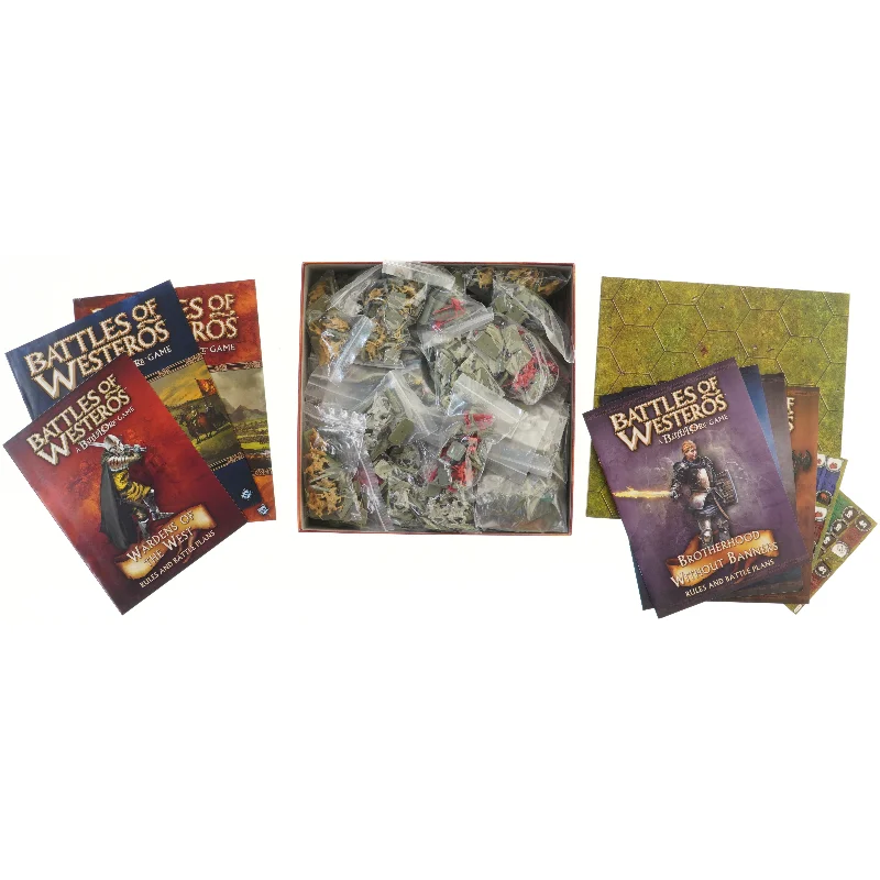 Battles of Westeros med udvidelser fra Fantasy Flight Games (str. 30x30 cm)
