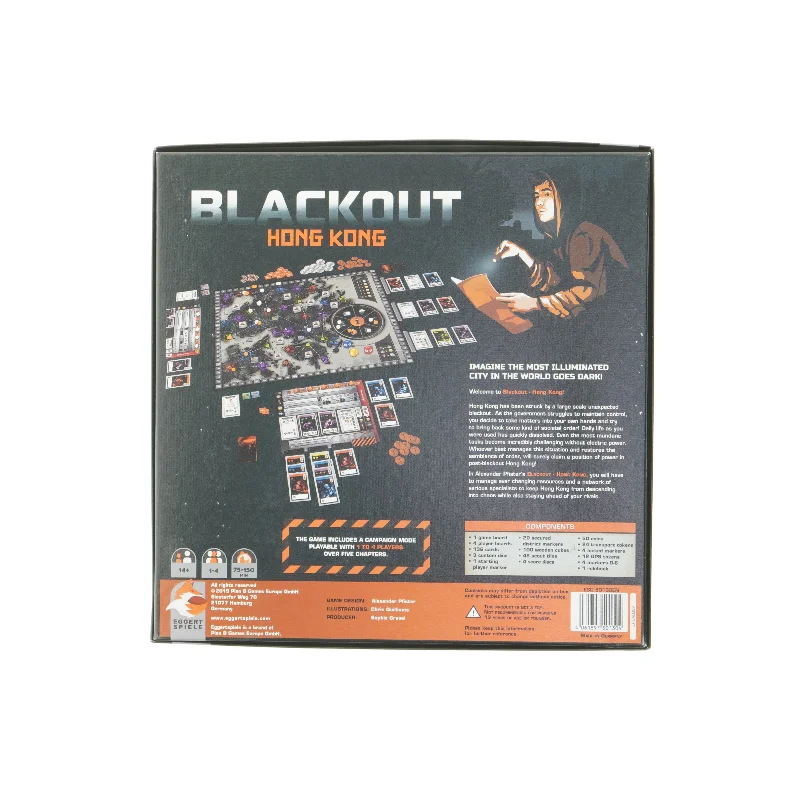 Blackout Hong Kong brætspil fra Eggert Spiele