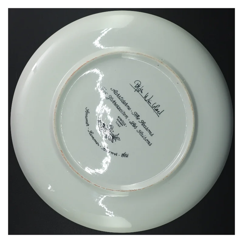 Bjørn Wiinblad fad  (str. Ø. 35 cm)