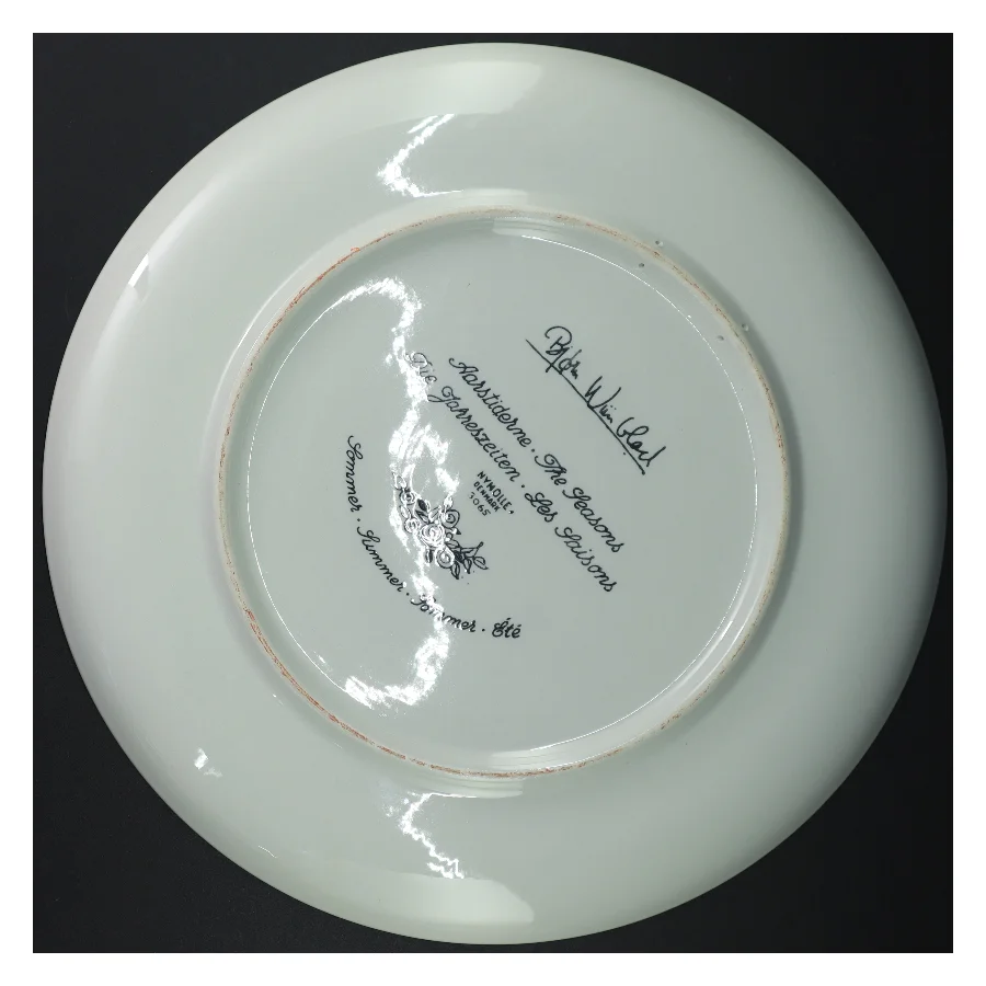 Bjørn Wiinblad fad  (str. Ø. 35 cm)