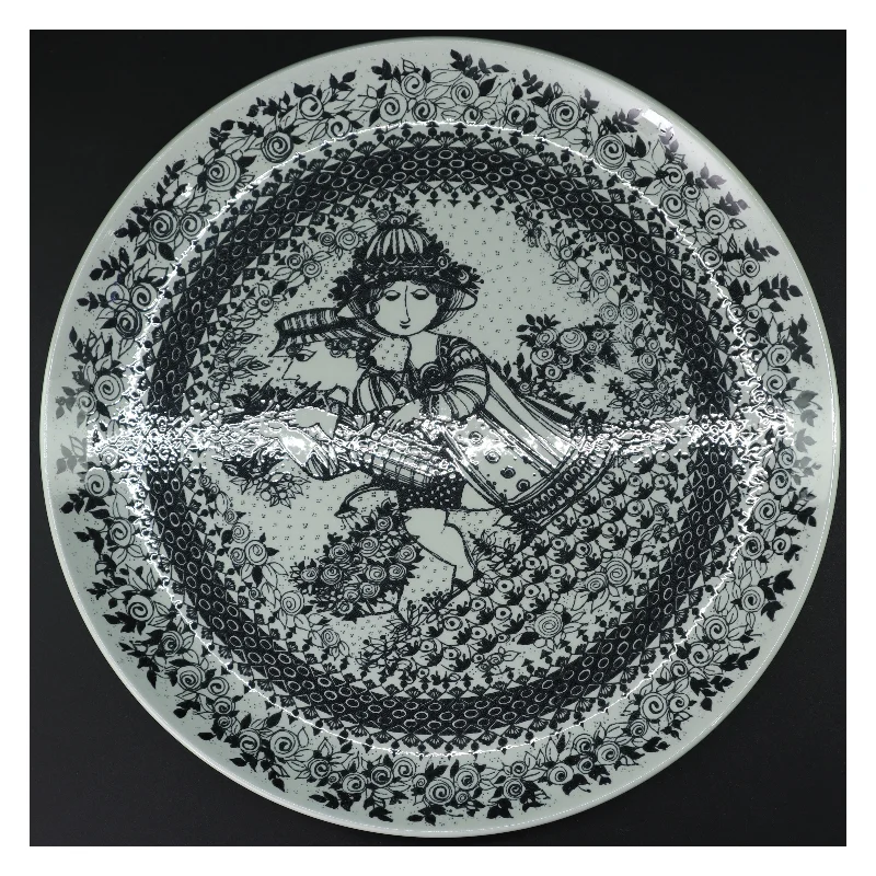 Bjørn Wiinblad fad  (str. Ø. 35 cm)