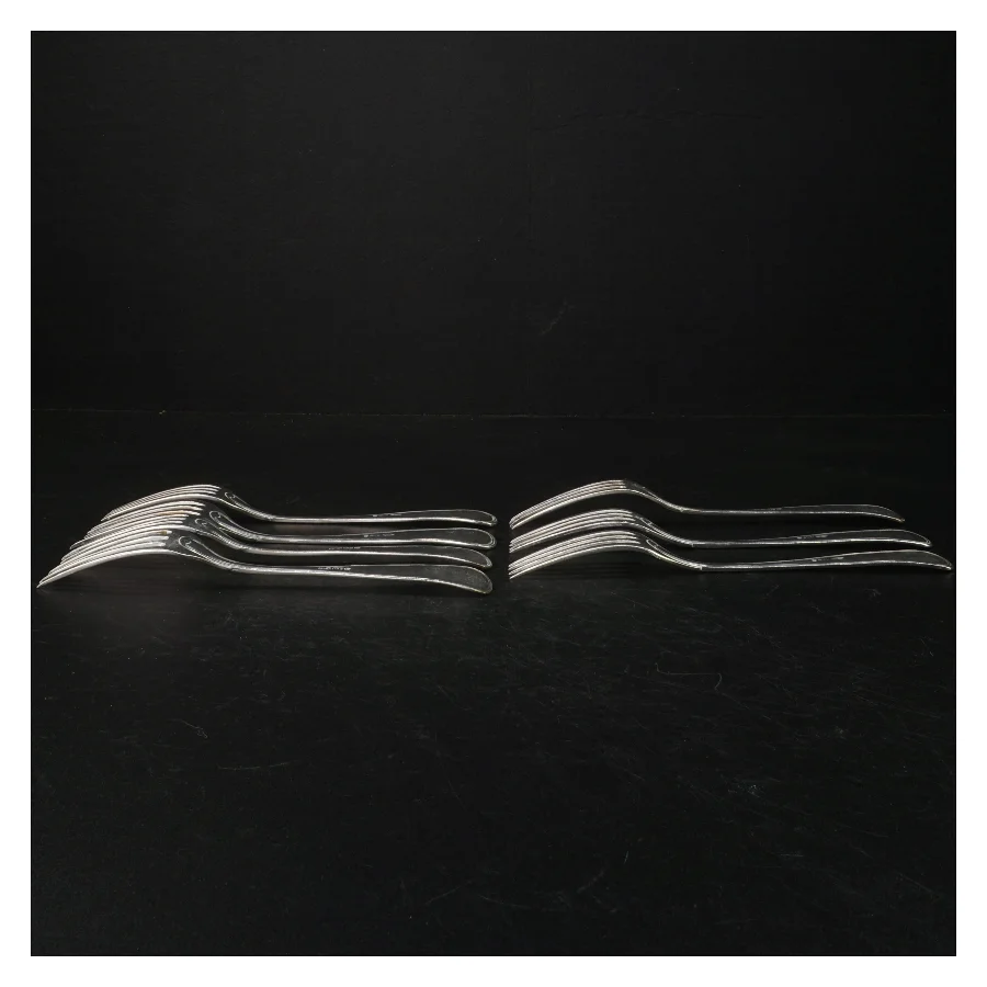 Gafler, dobbelt riflet