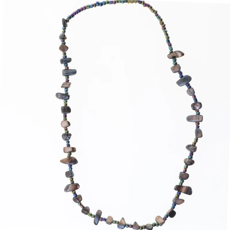 Perlehalskæde (str. 58 cm lang)