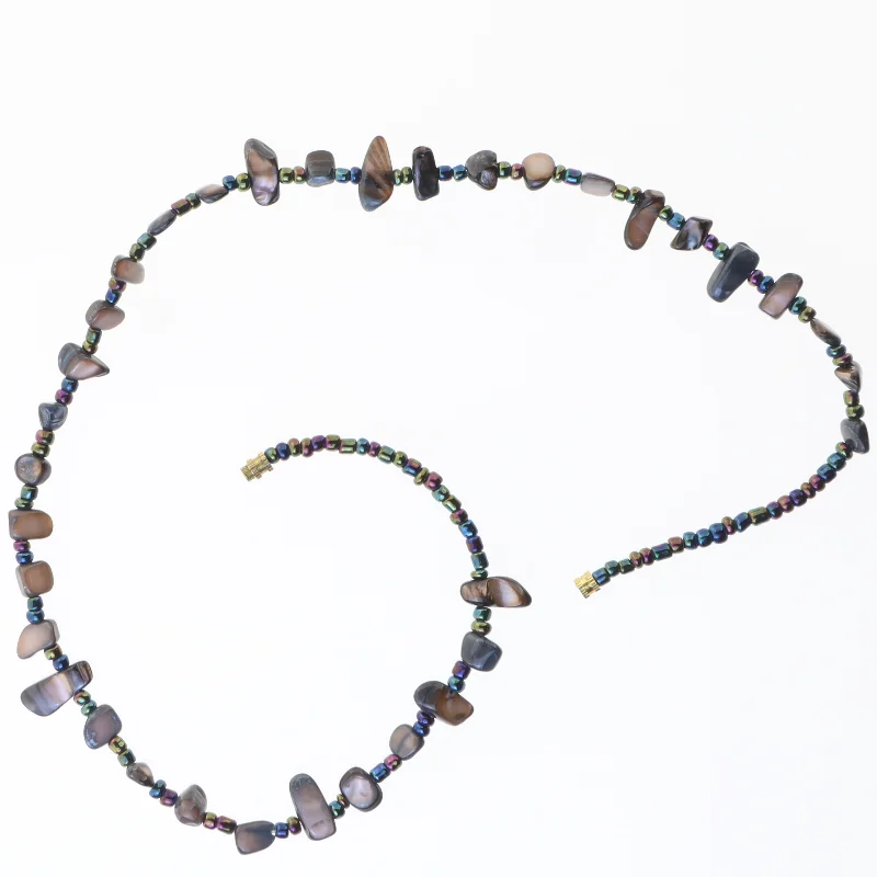 Perlehalskæde (str. 58 cm lang)