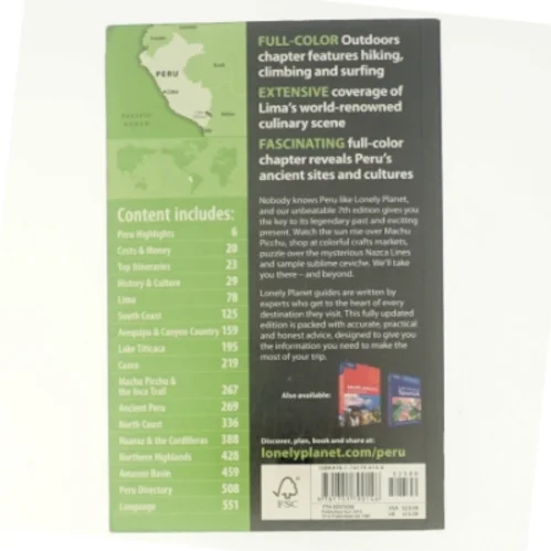 Lonely Planet Peru af Carolina A. Miranda (Bog)