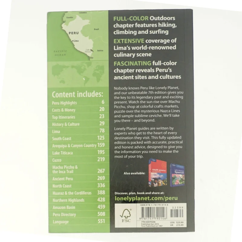 Lonely Planet Peru af Carolina A. Miranda (Bog)
