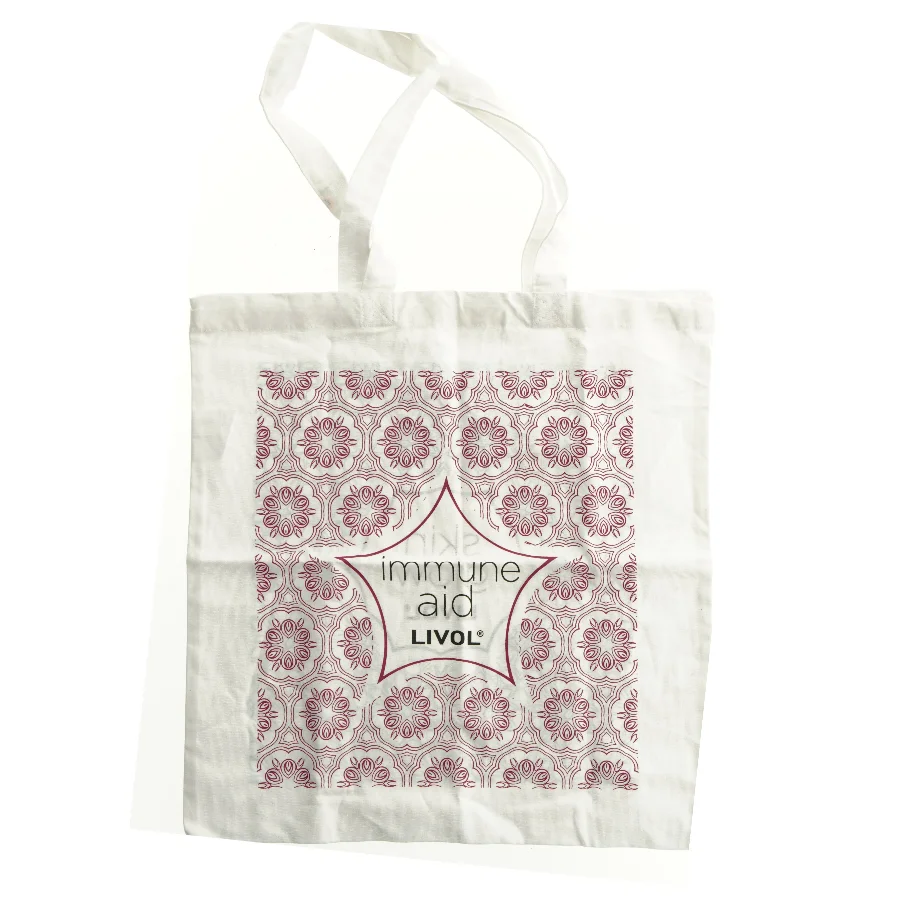 totebag / mulepose fra Livol (str. 39 x 41 cm)