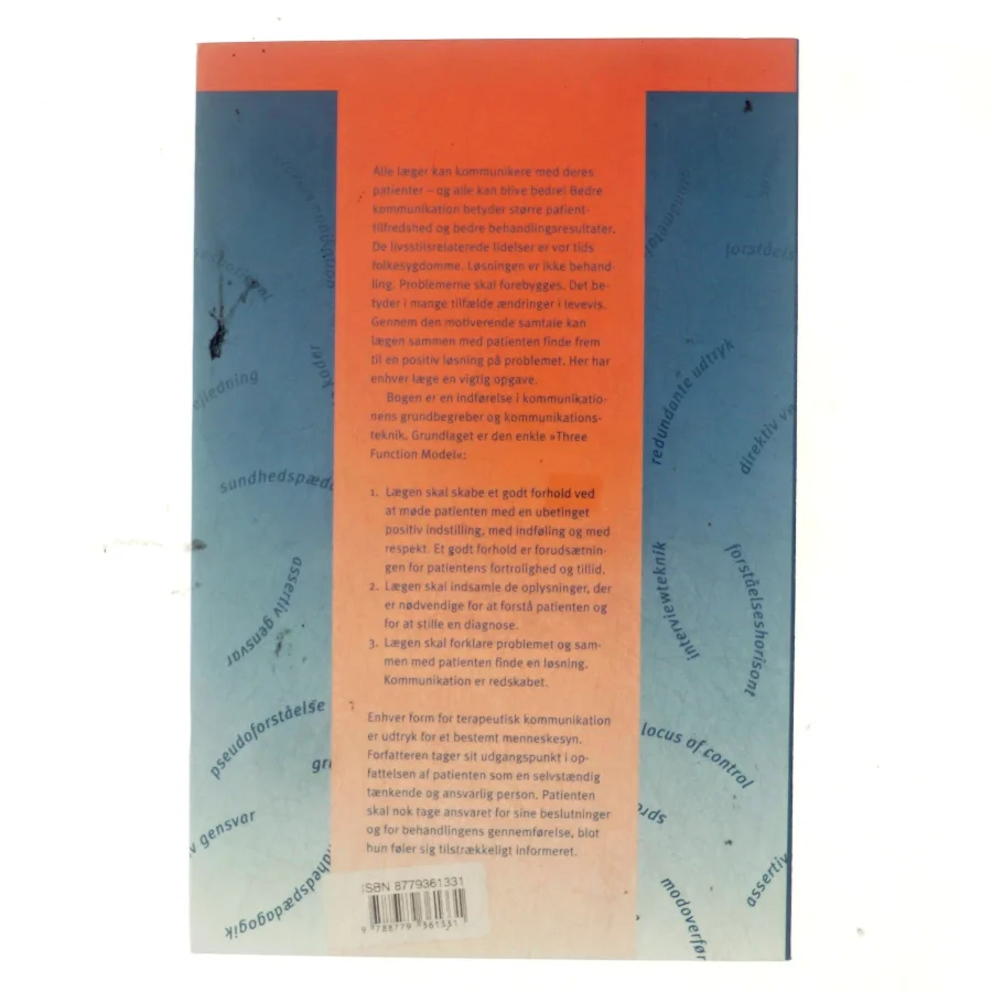 Samtalen med patienten : kommunikation og forståelse af Carl Erik Mabeck (Bog)