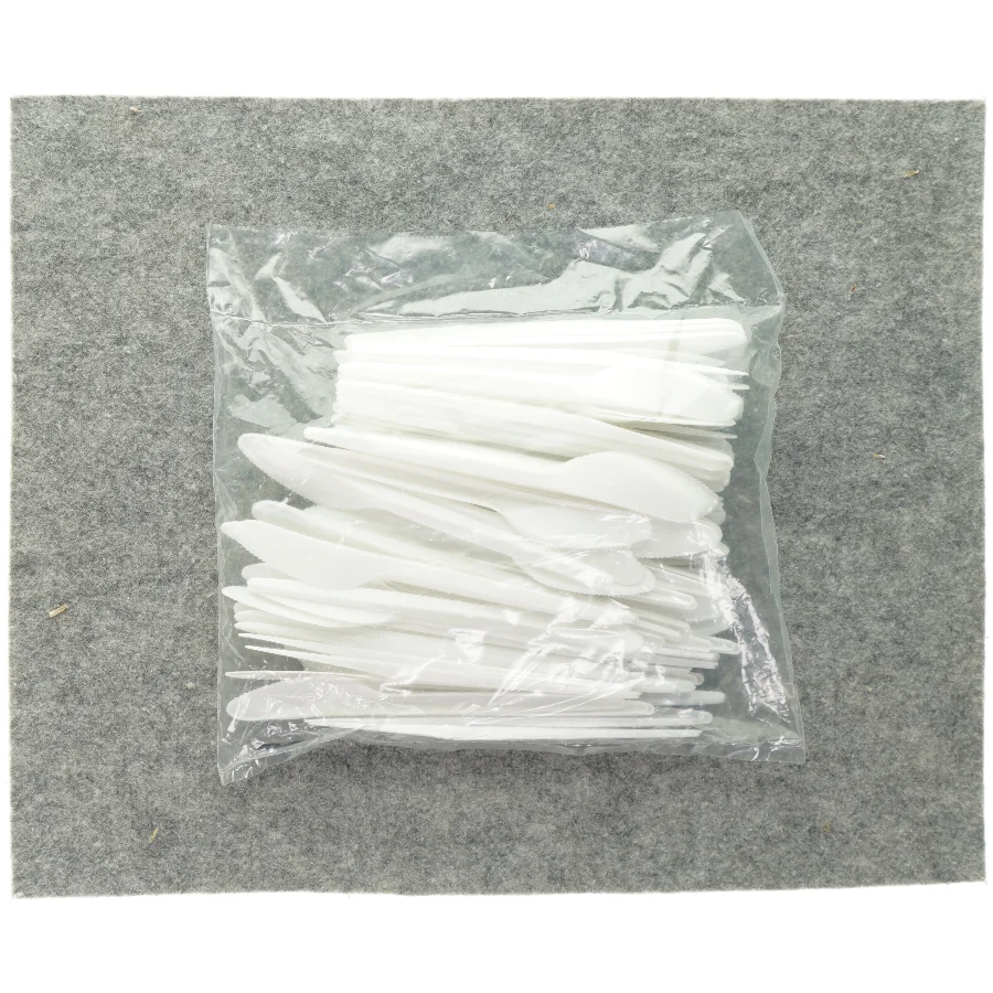 Plastic knive (str. 100 stk.)