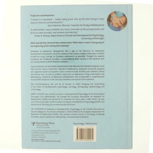 Handbook of adolescent development (Bog)