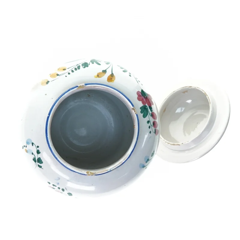 Vase med låg (str. 23 x 18 cm)