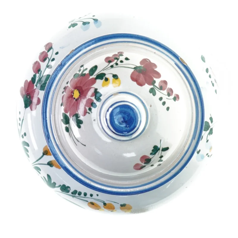 Vase med låg (str. 23 x 18 cm)