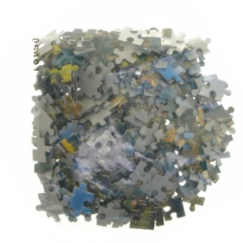 300-brikkers puslespil med Neuschwanstein Slot fra King (str. 17,5x15x3 cm)