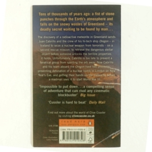 Sacred Stone af Clive Cussler, Craig Dirgo (Bog)