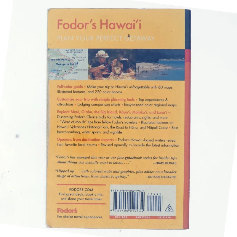 Hawai'i 2009 af Joanna Cantor, Fodor's Travel Publications, Inc (Bog)