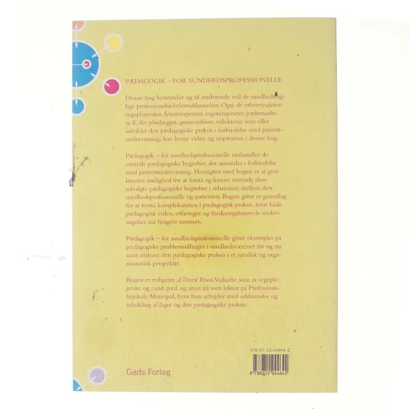 Pædagogik : for sundhedsprofessionelle (Bog)