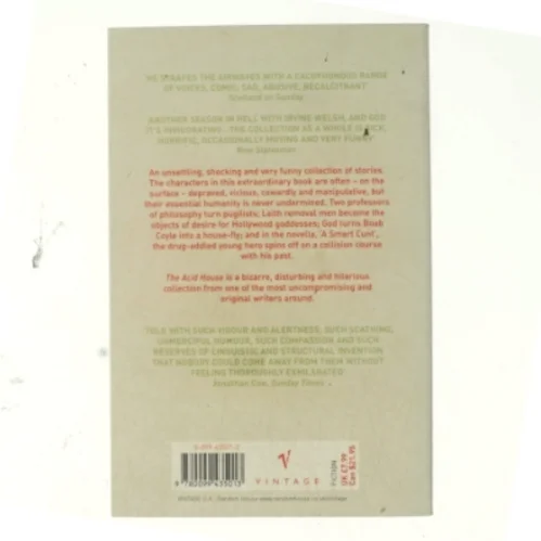 The acid house af Irvine Welsh (Bog)