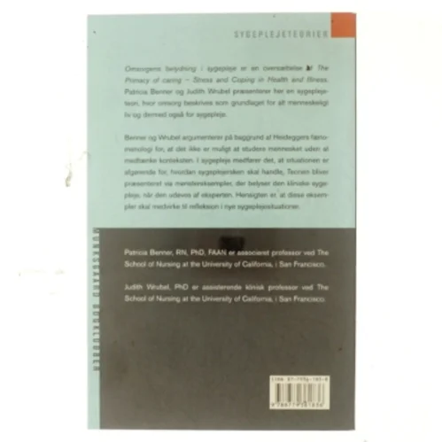 Omsorgens betydning i sygepleje : stress og mestring ved sundhed og sygdom (Bog)