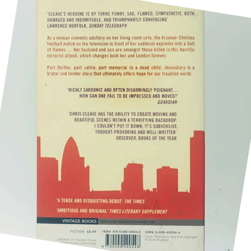 Incendiary af Chris Cleave (Bog)