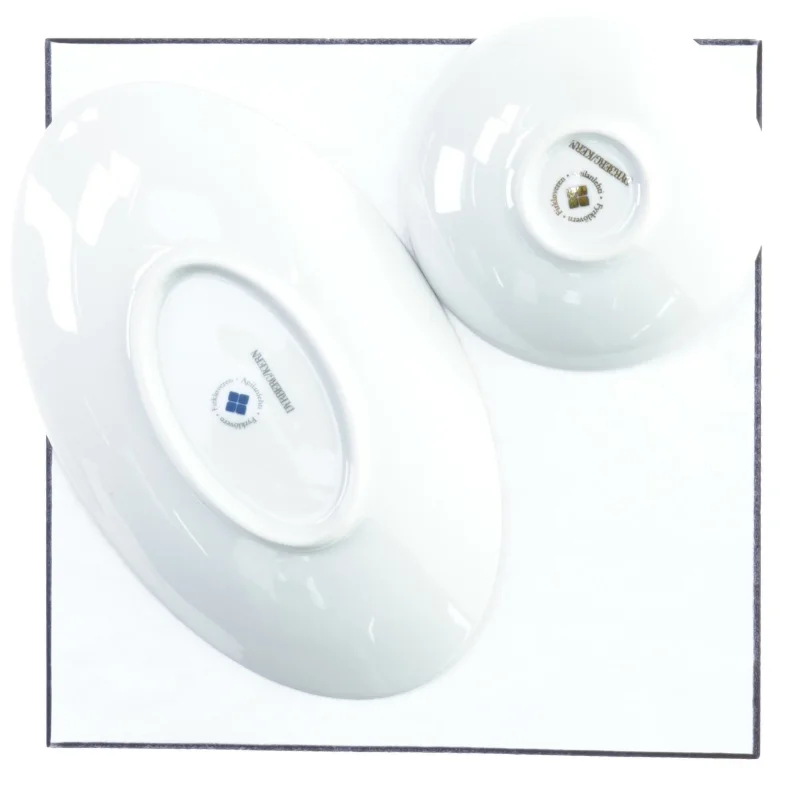 Dyrberg Kern Firkløveren fad og tallerken (str. 20 x 12 cm 11 cm)