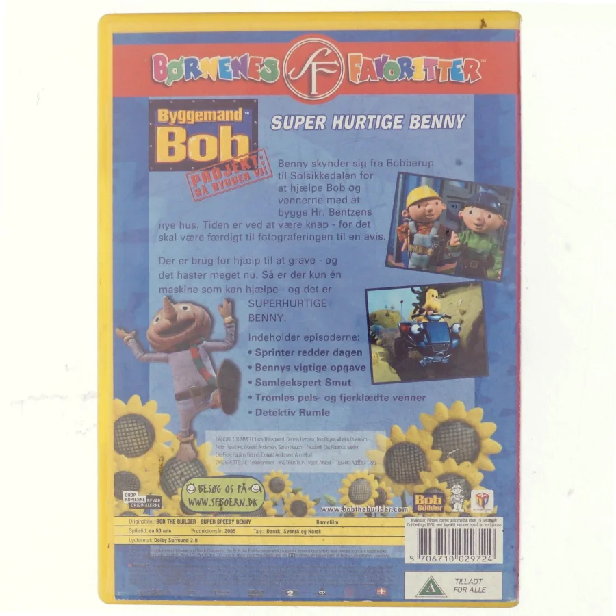 Byggemand Bob og superhurtige Benny