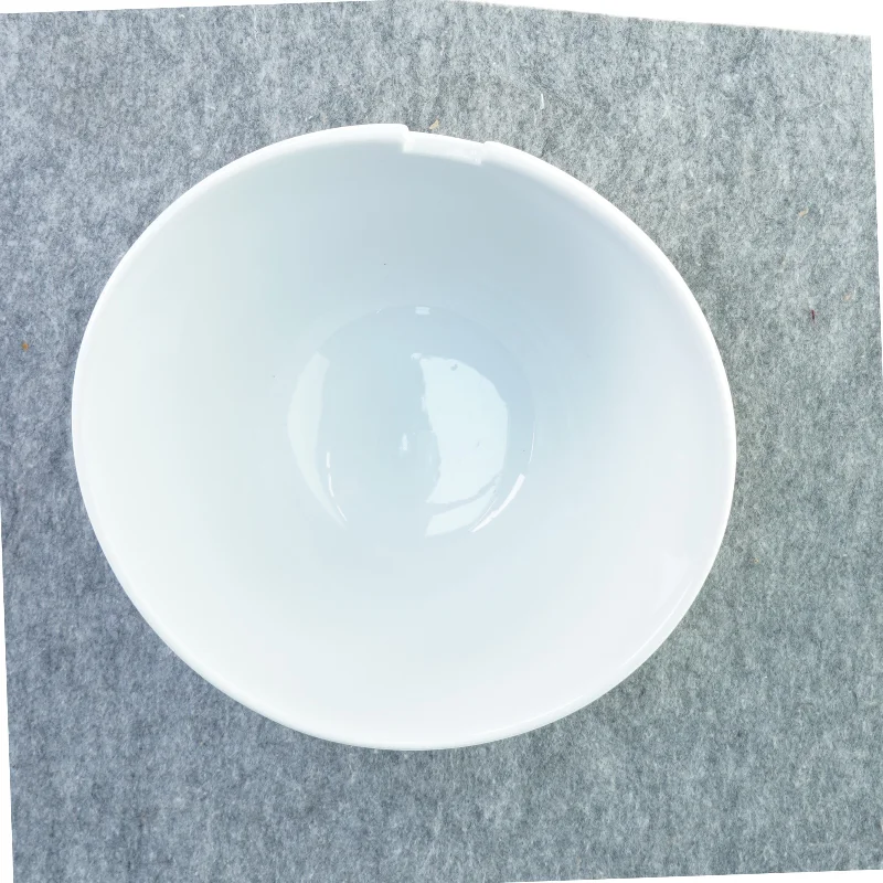 Stor hvid salatskål (str. 25 cm)