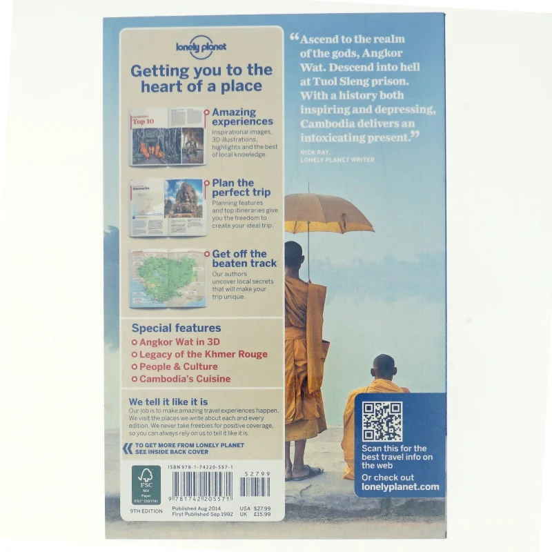 Cambodia af Tony Wheeler, Nick Ray (Bog)