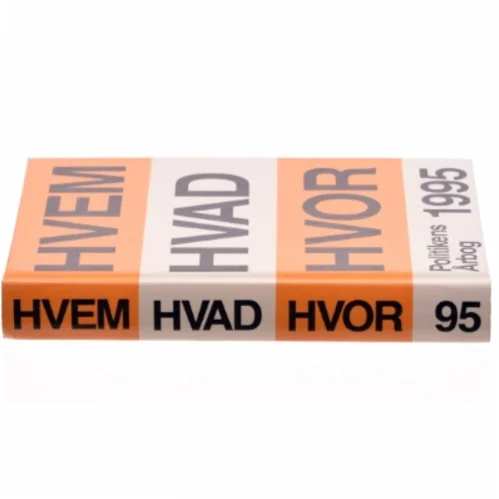 Hvem Hvad Hvor 1995 fra Politikens Forlag