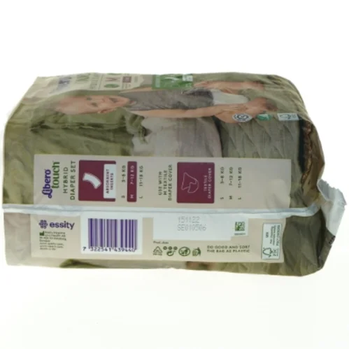 Libero Touch Hybrid Bleindsatser fra Libero (str. 7-12 kg)