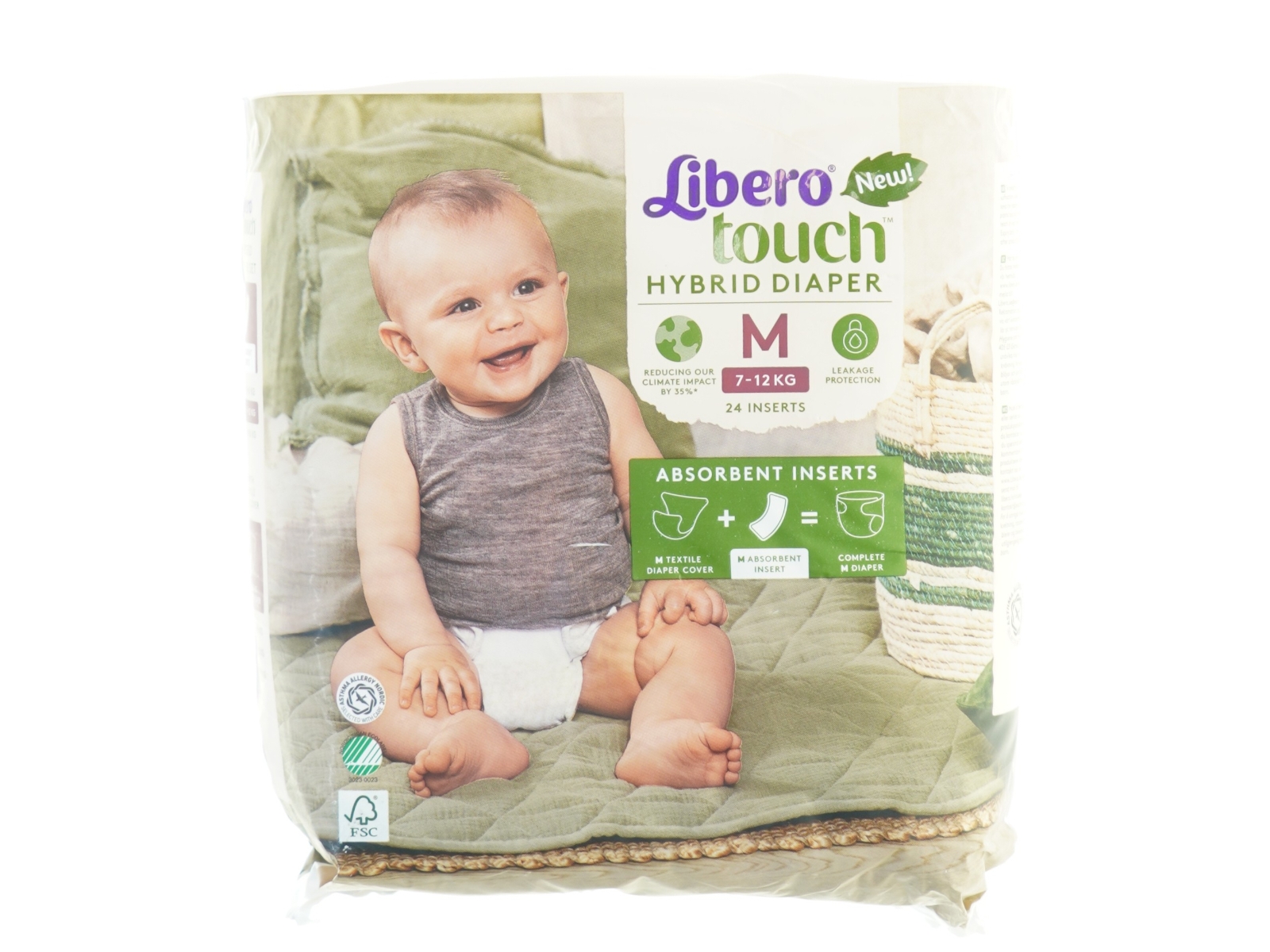 Libero Touch Hybrid Bleindsatser fra Libero (str. 7-12 kg)