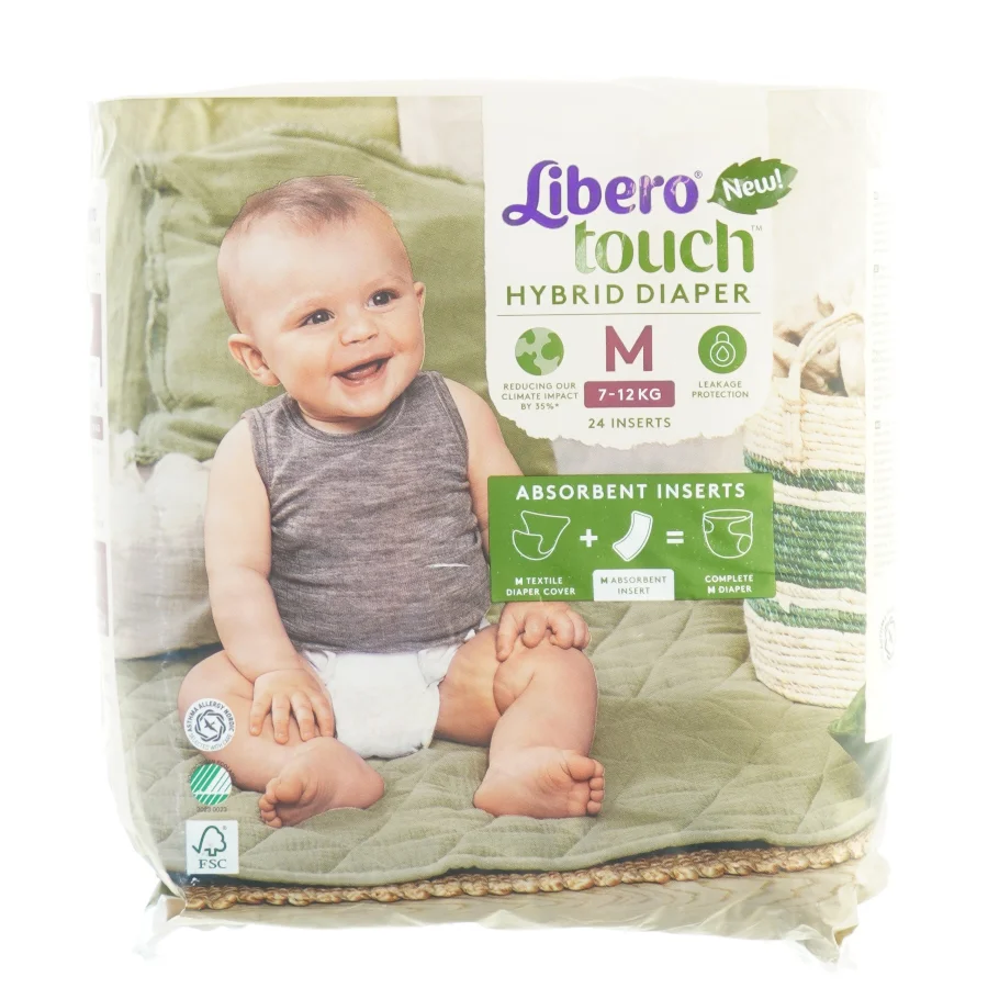 Libero Touch Hybrid Bleindsatser fra Libero (str. 7-12 kg)