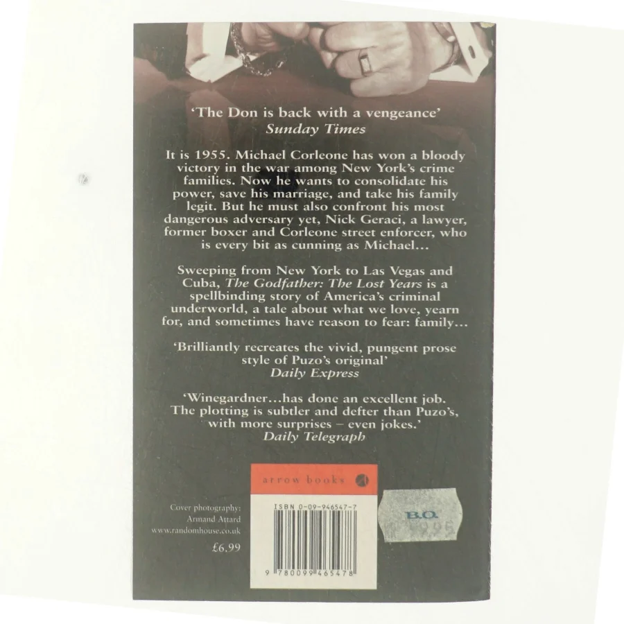 The godfather : the lost years af Mark Winegardner (Bog)