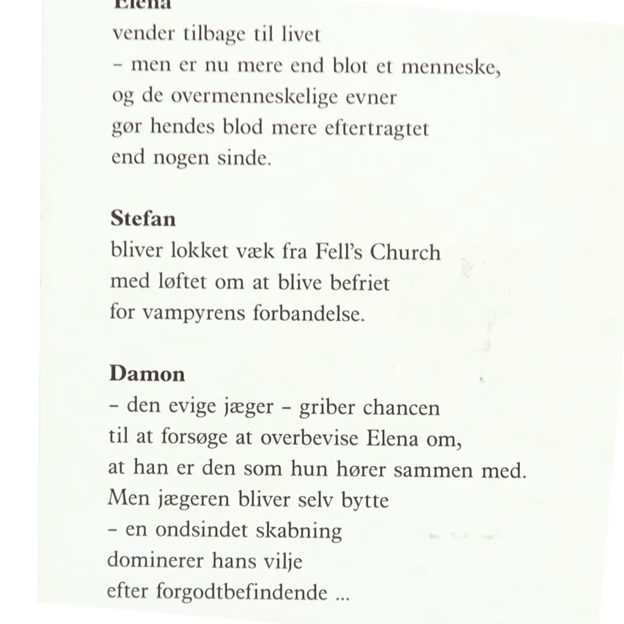 The vampire diaries. #5, Mørkets frembrud af L. J. Smith (Bog)