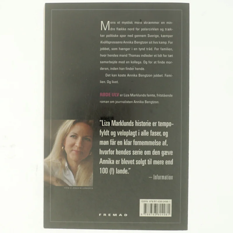 Røde Ulv af Liza Marklund (Bog)