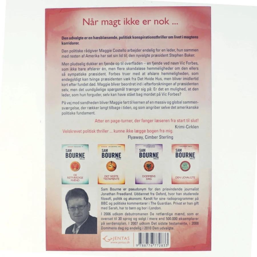 Den udvalgte af Sam Bourne (Bog)