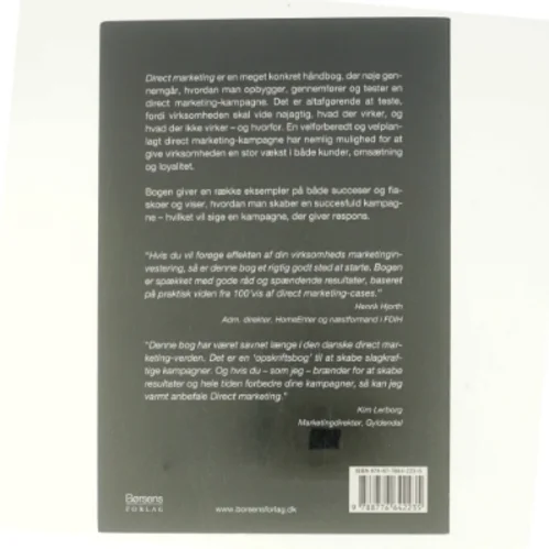 Direct marketing af T. Rosted Christensen, Tomas Gorrissen (Bog)