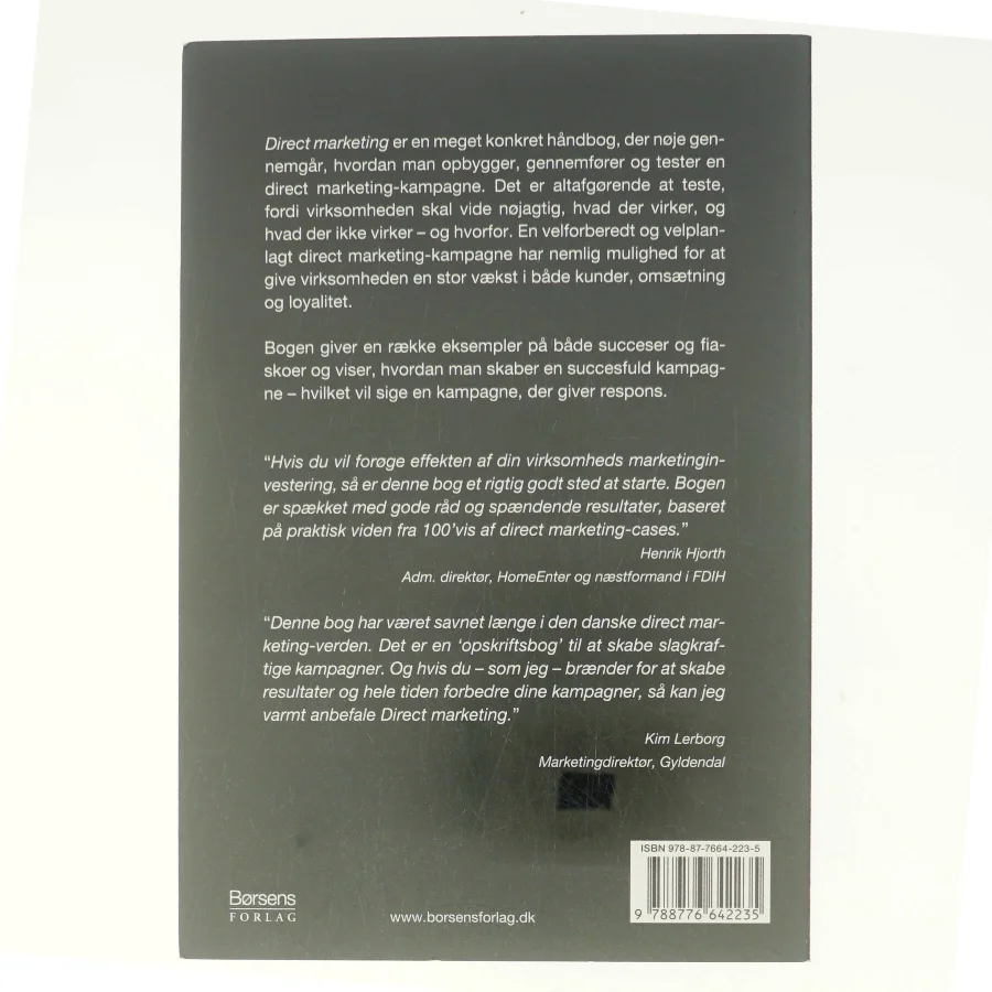 Direct marketing af T. Rosted Christensen, Tomas Gorrissen (Bog)