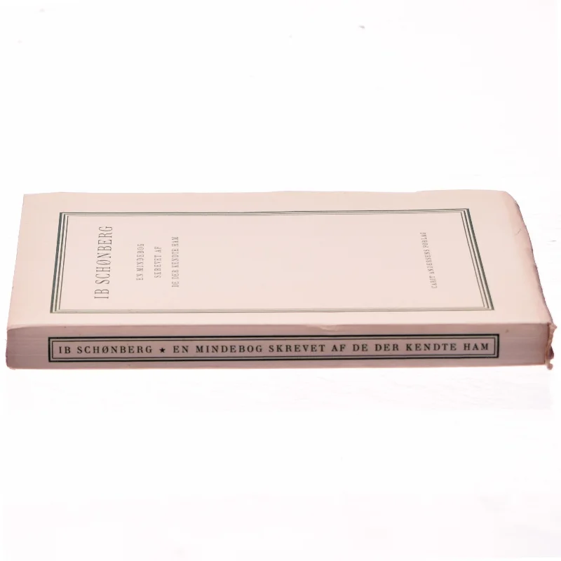 Ib Schønberg, en mindebog