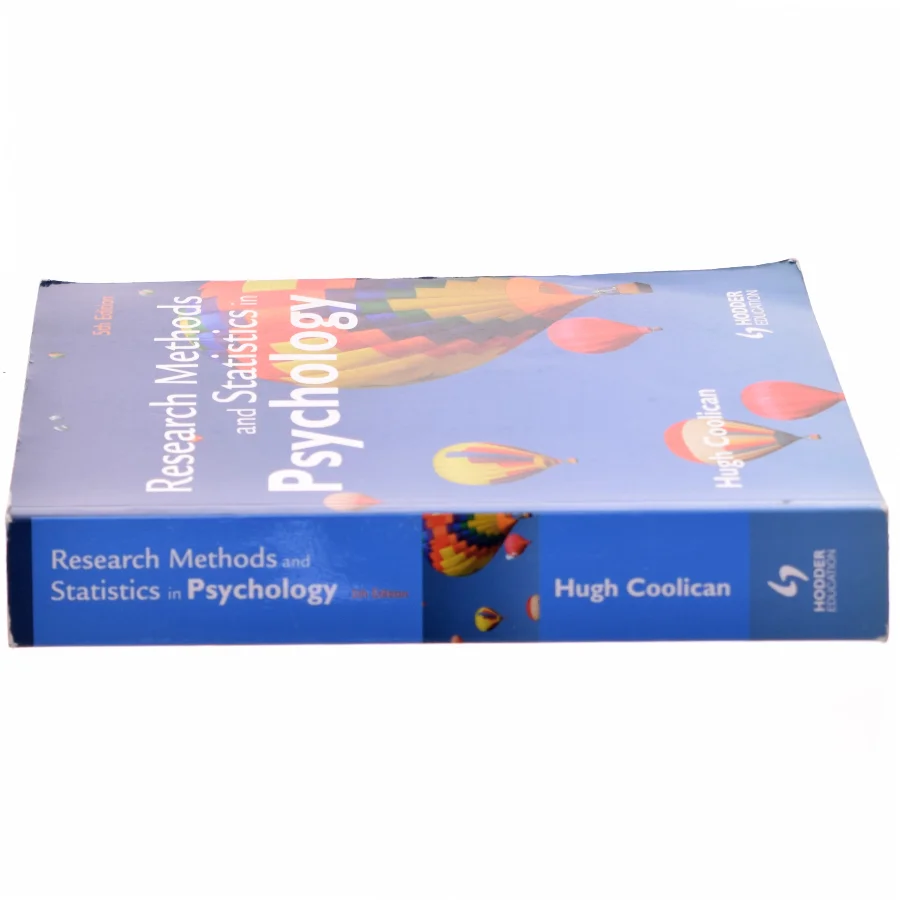 Research methods and statistics in psychology (Bog)